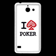 Coque Huawei Y550 I love Poker Spade