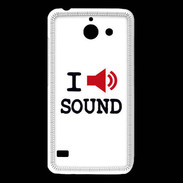 Coque Huawei Y550 I love Sound