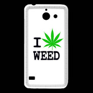 Coque Huawei Y550 I love Weed