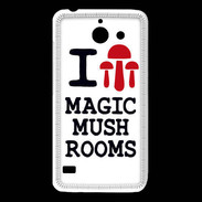 Coque Huawei Y550 I love Mushrooms