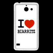 Coque Huawei Y550 I love Biarritz