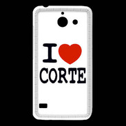 Coque Huawei Y550 I love Corte