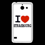 Coque Huawei Y550 I love Strasbourg