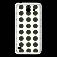 Coque Huawei Y550 pois vert foncé