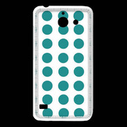 Coque Huawei Y550 pois bleu clair