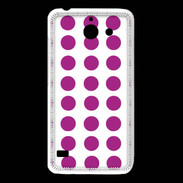 Coque Huawei Y550 pois framboise
