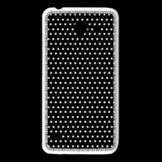 Coque Huawei Y550 pois noir & blanc