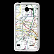Coque Huawei Y550 Plan de métro de Paris