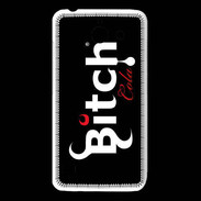 Coque Huawei Y550 Bitch Cola fond noir