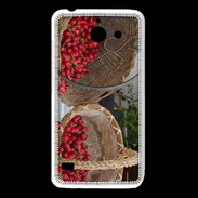 Coque Huawei Y550 DP Panier de fruits