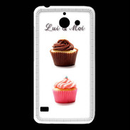 Coque Huawei Y550 Cupcake lui et moi PR
