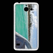 Coque Huawei Y550 Bord de plage en bateau