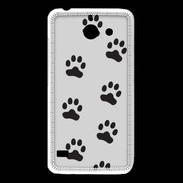 Coque Huawei Y550 pattes de chats/chiens 2