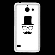 Coque Huawei Y550 chapeau moustache