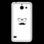 Coque Huawei Y550 moustache 4