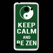 Coque Huawei Y550 Keep Calm Be Zen Vert
