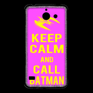 Coque Huawei Y550 Keep Calm Call Batman Rose
