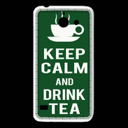 Coque Huawei Y550 Keep Calm Drink Tea Vert