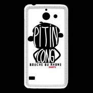 Coque Huawei Y550 Adishatz Humour Bouche du Rhone