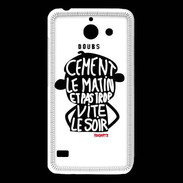 Coque Huawei Y550 Adishatz Humour Doubs