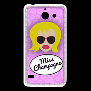 Coque Huawei Y550 Miss Champagne Blonde