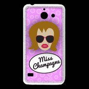 Coque Huawei Y550 Miss Champagne Rousse