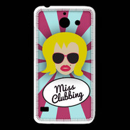 Coque Huawei Y550 Miss Clubbing Blonde