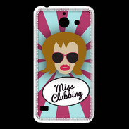 Coque Huawei Y550 Miss Clubbing Rousse