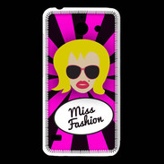 Coque Huawei Y550 Miss Fashion Blonde
