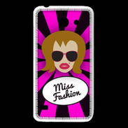 Coque Huawei Y550 Miss Fashion Rousse