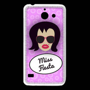 Coque Huawei Y550 Miss Fiesta Brune