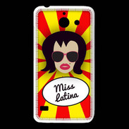Coque Huawei Y550 Miss Latina Brune