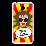 Coque Huawei Y550 Miss Latina Chatain