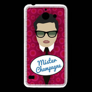 Coque Huawei Y550 Mister Champagne Brun