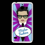 Coque Huawei Y550 Mister Fashion Brun