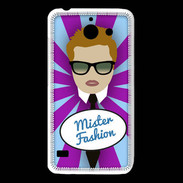 Coque Huawei Y550 Mister Fashion Roux