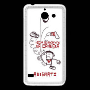 Coque Huawei Y550 Adishatz Rugby la candela