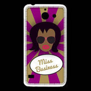 Coque Huawei Y550 Miss business Black