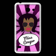 Coque Huawei Y550 Miss Cougar Black