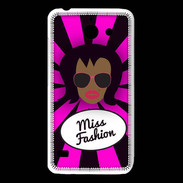 Coque Huawei Y550 Miss Fashion Black