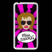 Coque Huawei Y550 Miss Swag Rousse