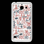 Coque Huawei Y550 Adishatz All Over Rugby YM