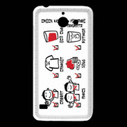Coque Huawei Y550 Adishatz Check Fest G