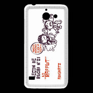 Coque Huawei Y550 Adishatz Raffut au rugby