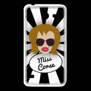 Coque Huawei Y550 Miss Corse Rousse
