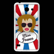 Coque Huawei Y550 Miss France Rousse