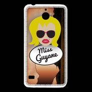 Coque Huawei Y550 Miss Guyane Blonde