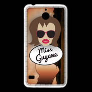 Coque Huawei Y550 Miss Guyane Chatain