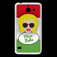 Coque Huawei Y550 Miss Italie Blonde