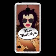 Coque Huawei Y550 Miss Martinique Brune
